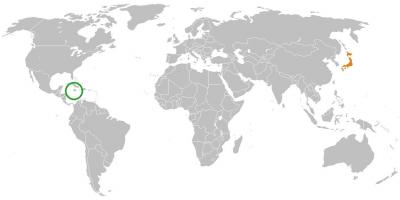 Giamaica nella mappa del mondo