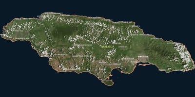 Mappa aerea giamaica