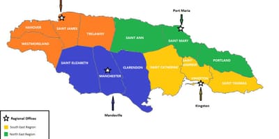 Mappa economici giamaica